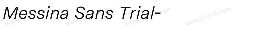 Messina Sans Trial字体转换 Messina Sans Trial字体转换